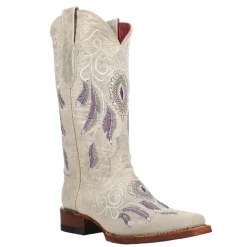 Dreamer Embroidered Narrow Square Toe Cowboy Boots