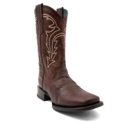 Dylan Embroidered Square Toe Cowboy Boots