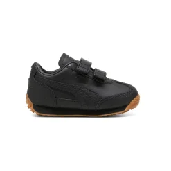 Easy Rider Leather V Slip On Sneakers (Toddler)