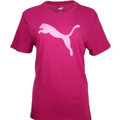 Essentials Big Cat Logo Crew Neck Short Sleeve T-Shirt