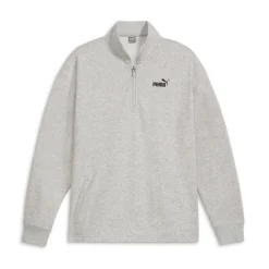 Essentials Collared Long Sleeve Quarter Zip Pullover