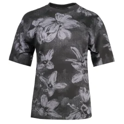 Essentials Floral Graphic Crew Neck Short Sleeve T-Shirt