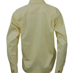 EZCare Woven Collared Long Sleeve Button Up Shirt
