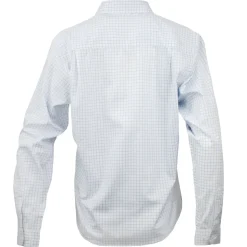 EZCare Woven Collared Long Sleeve Button Up Shirt