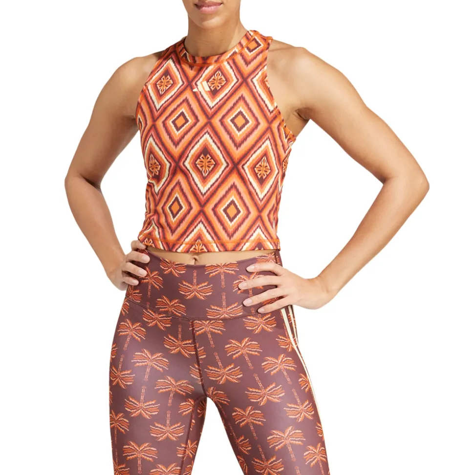 Farm Rio Training Crew Neck Athletic Tank Top