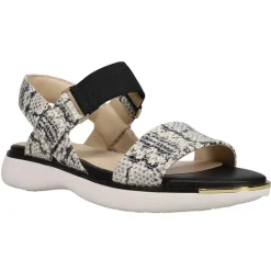 Grand Ambition Carmel Snake Slingback Sandals