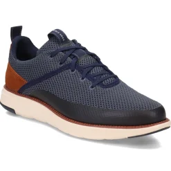 Grand Atlantic Textured Lace Up Sneakers