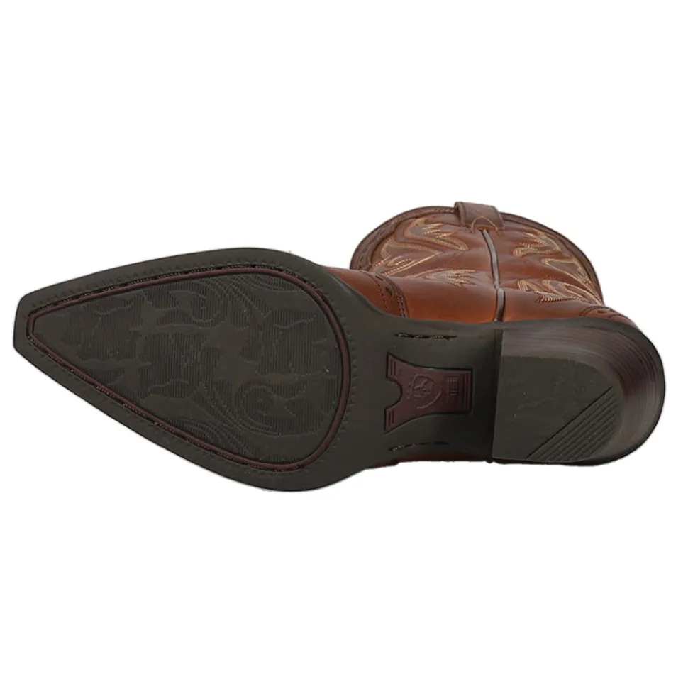 Heritage Embroidery Snip Toe Cowboy Boots