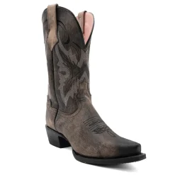 Holly Embroidered Snip Toe Pull On Cowboy Boots