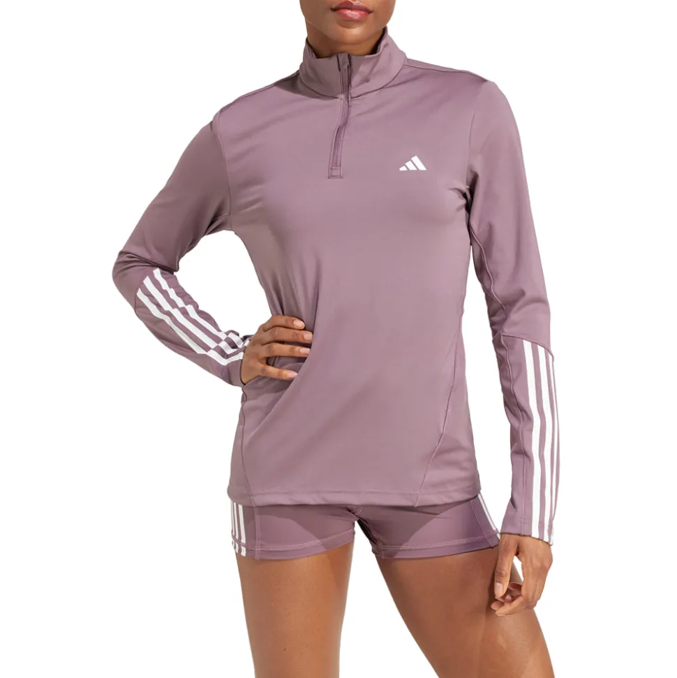 Hyperglam Training Long Sleeve Quarter Zip Pullover Top