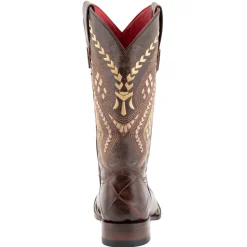 Jesse Alligator Print Square Toe Cowboy Boots
