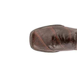 Jesse Alligator Print Square Toe Cowboy Boots