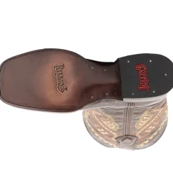 Jesse Alligator Print Square Toe Cowboy Boots