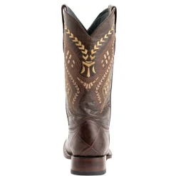 Jesse Alligator Print Square Toe Cowboy Boots