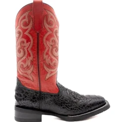 Kai Embroidered Square Toe Cowboy Boots
