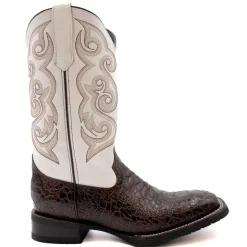 Kai Embroidered Square Toe Cowboy Boots