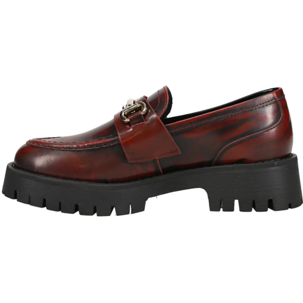 Lando Lug Sole Platform Slip On Loafers