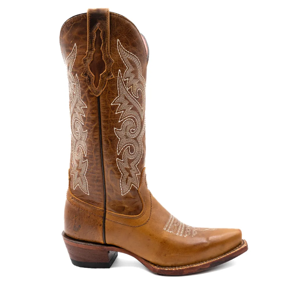 Mae Embroidered Snip Toe Cowboy Boots