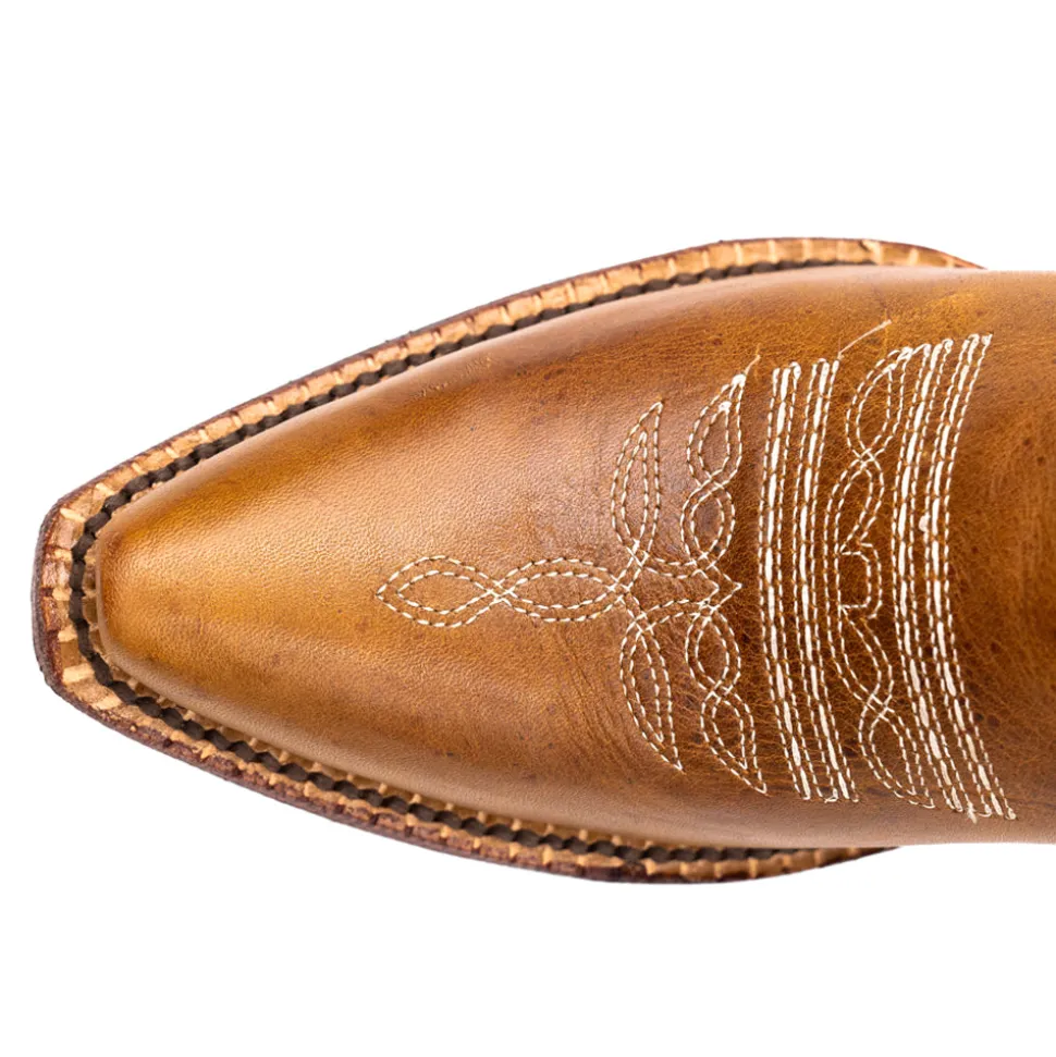 Mae Embroidered Snip Toe Cowboy Boots