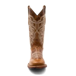 Mae Embroidered Square Toe Cowboy Boots
