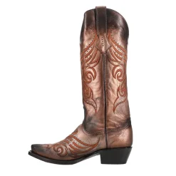 Masquerade Metallic Studded Snip Toe Cowboy Boots