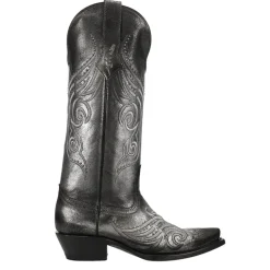 Masquerade Metallic Studded Snip Toe Cowboy Boots