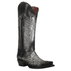 Masquerade Metallic Studded Snip Toe Cowboy Boots