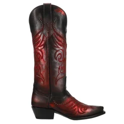 Masquerade Metallic Studded Snip Toe Cowboy Boots