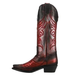 Masquerade Metallic Studded Snip Toe Cowboy Boots