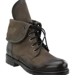 Minoa River Round Toe Lace Up Boots