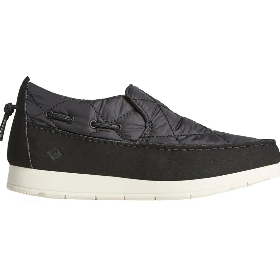Moc-Sider Quilted Slip On Flats