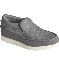 Moc-Sider Quilted Slip On Flats