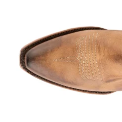 Molly Embroidered Snip Toe Zippered Cowboy Booties