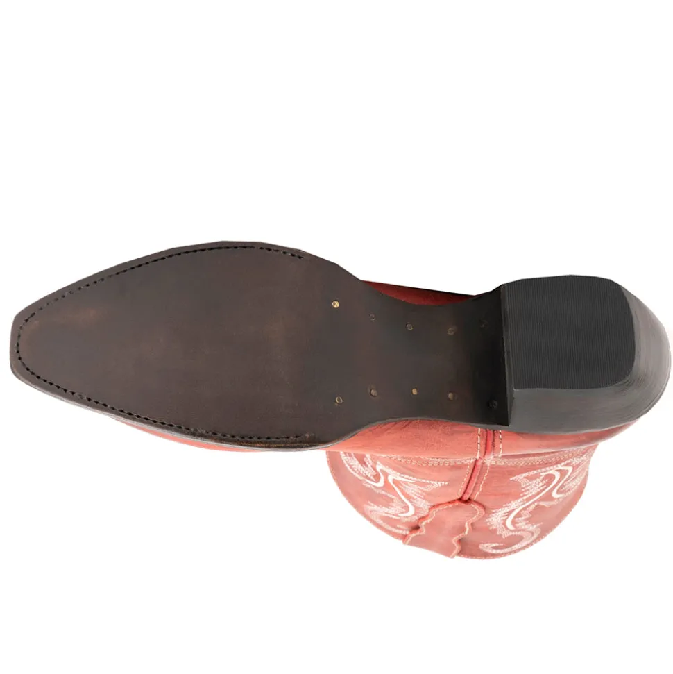 Molly Embroidered Snip Toe Zippered Cowboy Booties