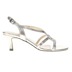 Monde Metallic Slingback Sandals