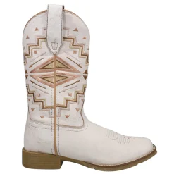 Monterey Aztec Southwest Square Toe Cowboy Boots