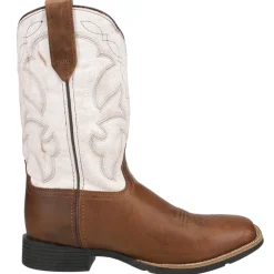 Monterey Embroidered Square Toe Cowboy Boots