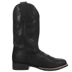 Monterey Embroidered Square Toe Cowboy Boots