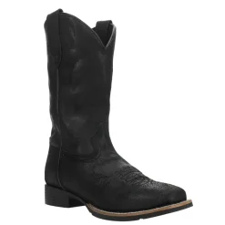 Monterey Embroidered Square Toe Cowboy Boots
