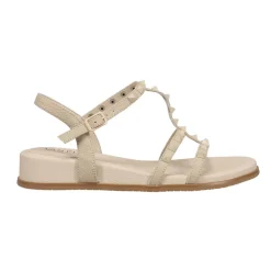 Nelina Studded Slingback Wedge Sandals