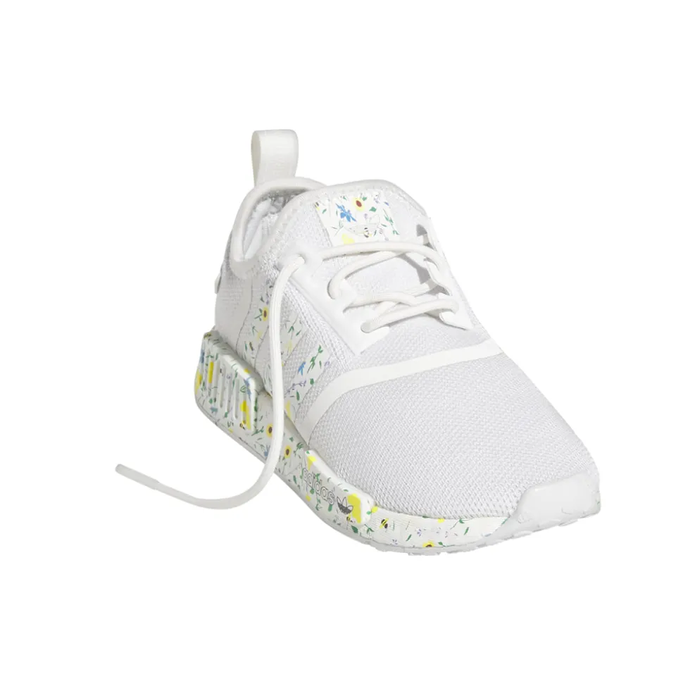 NMD R1 Floral Lace Up Sneakers (Little Kid-Big Kid)