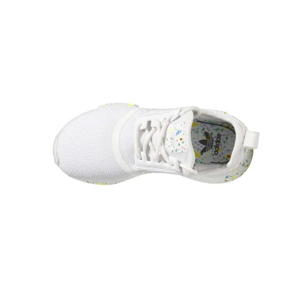 NMD R1 Floral Lace Up Sneakers (Little Kid-Big Kid)
