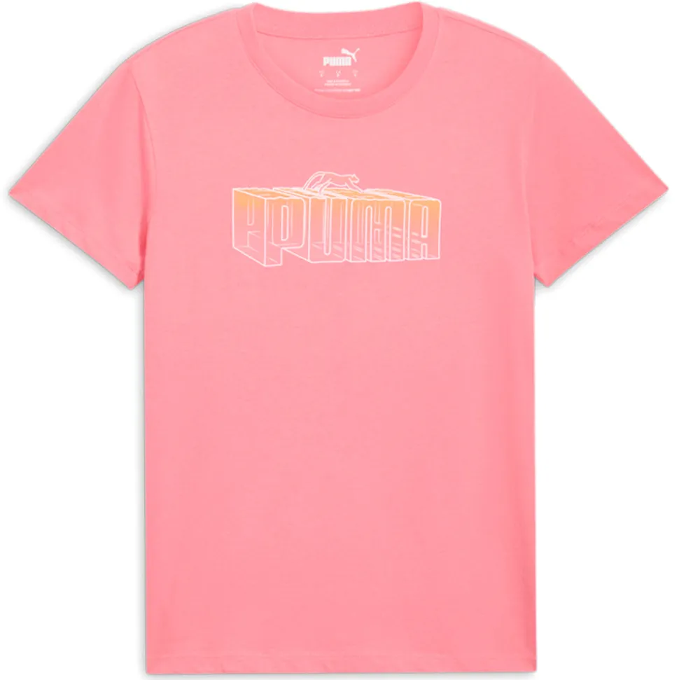 Novelty Fade Out Graphic Crew Neck Short Sleeve T-Shirt