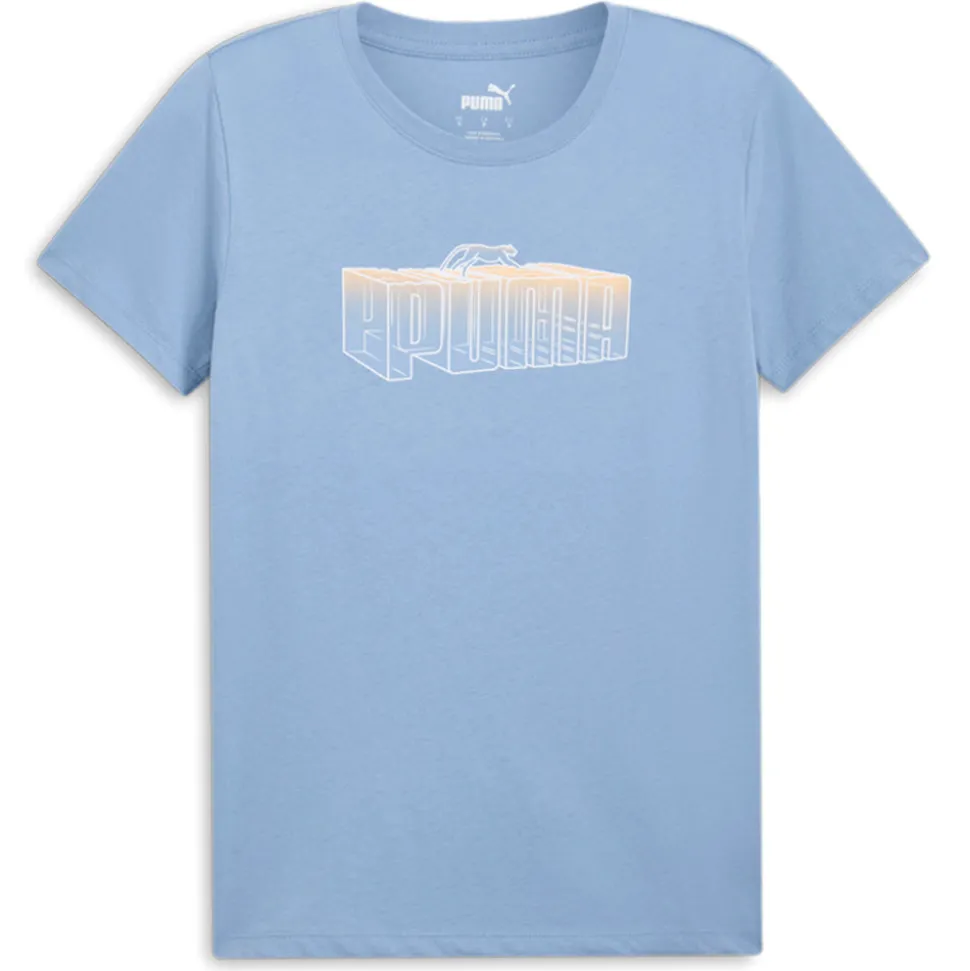 Novelty Fade Out Graphic Crew Neck Short Sleeve T-Shirt