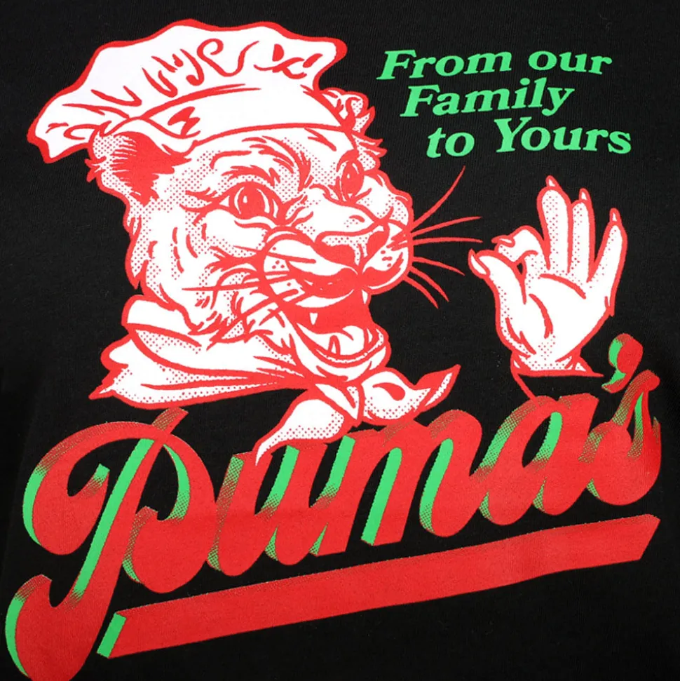 NYC House Of Pizza Graphic Crew Neck Short Sleeve T-Shirt
