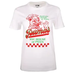 NYC House Of Pizza Graphic Crew Neck Short Sleeve T-Shirt