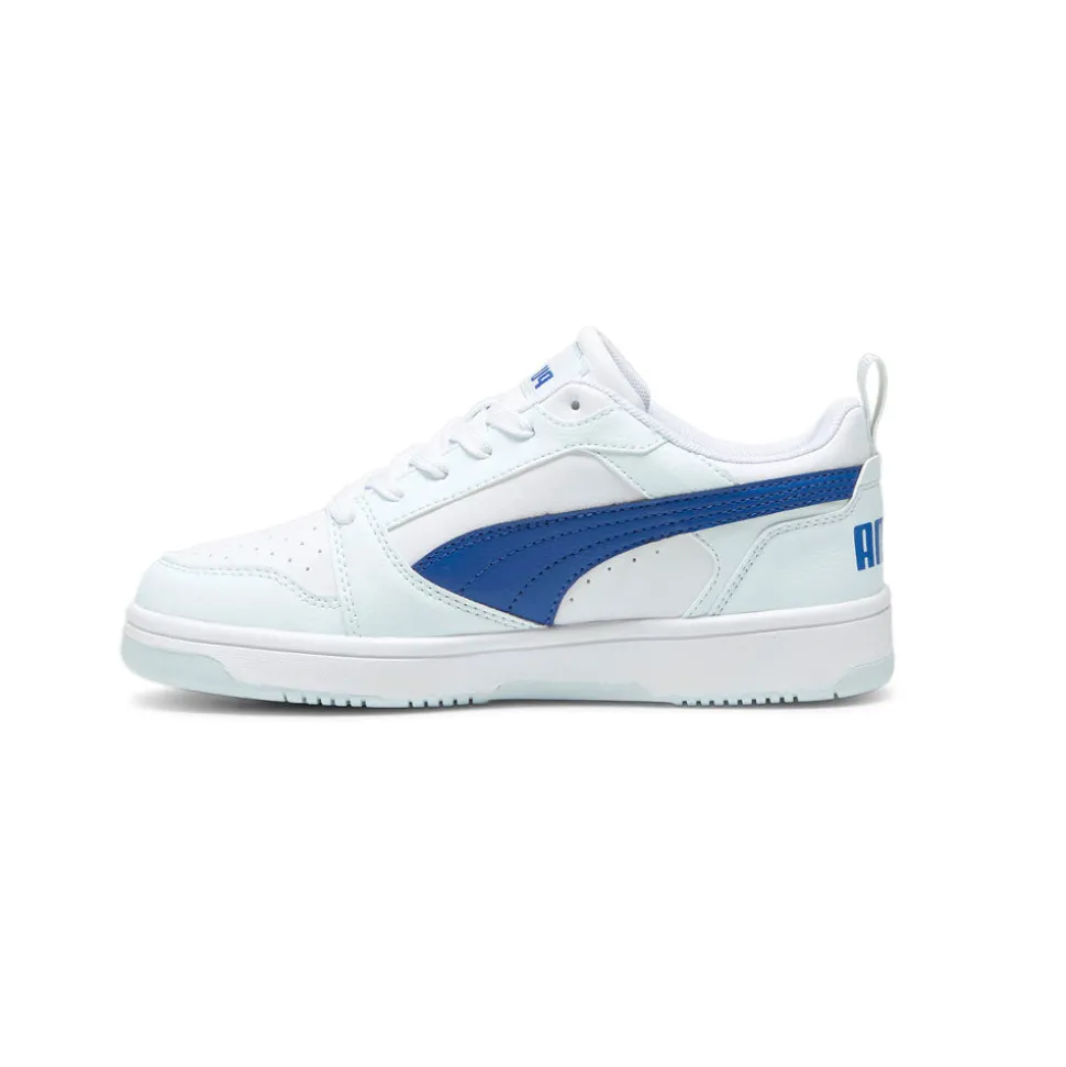 Puma Rebound V6 Lo Lace Up Sneakers (Big Kid)