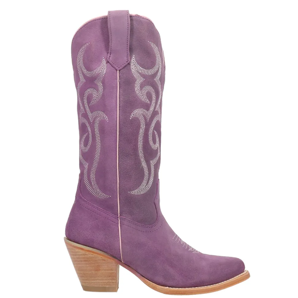 Quinn Embroidered Snip Toe Pull On Cowboy Boots