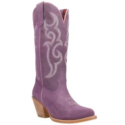 Quinn Embroidered Snip Toe Pull On Cowboy Boots