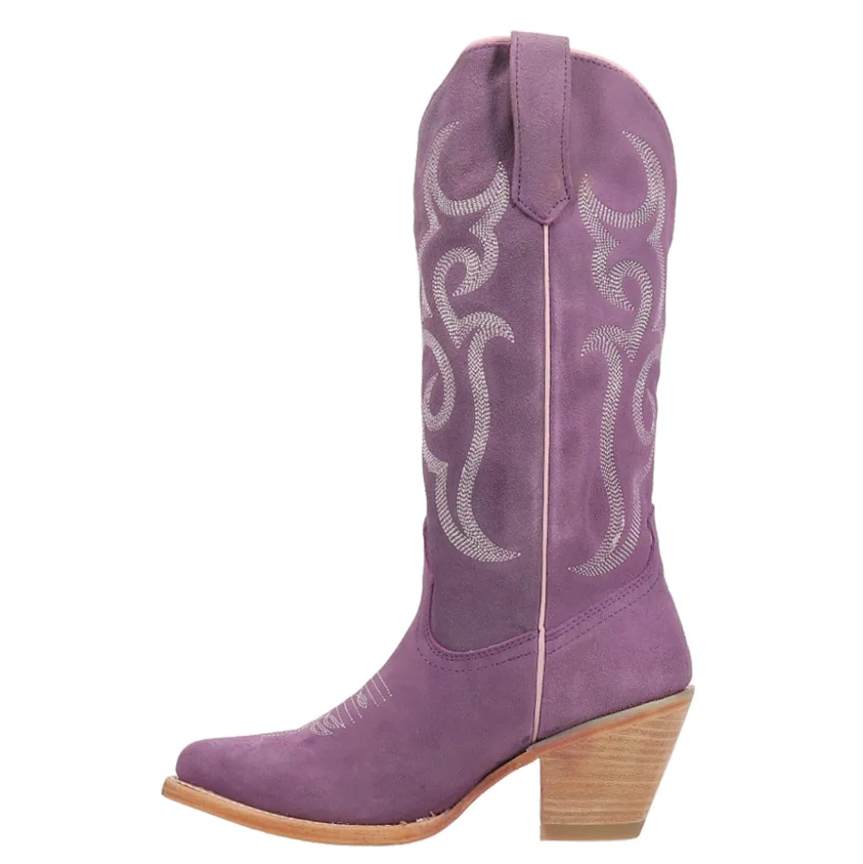 Quinn Embroidered Snip Toe Pull On Cowboy Boots